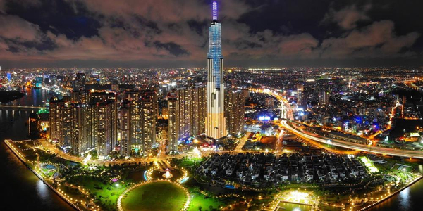 Căn hộ Vinhomes Central Park, Quận Bình Thạnh Căn hộ Vinhomes Central Park tầng 10 diện tích 79.2m2, đầy đủ nội thất.