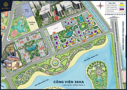 Căn hộ Vinhomes Grand Park, Quận 9 Căn hộ Vinhomes Grand Park tầng cao view thoáng mát, nội thất cơ bản.