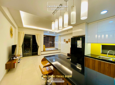  Căn hộ Masteri Thảo Điền tầng cao view thoáng mát, đầy đủ nội thất.