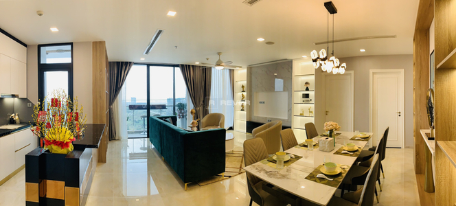  Căn hộ Vinhomes Golden River đầy đủ nội thất diện tích 121.8m²