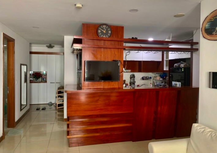 Căn hộ The Manor, Quận Bình Thạnh Căn hộ The Manor tầng 4 có 3 phòng ngủ, đầy đủ nội thất.