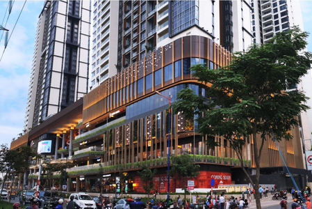 Căn hộ Estella Heights, Quận 2 Căn hộ Estella Heights 2 phòng ngủ tầng cao T1 đầy đủ nội thất.