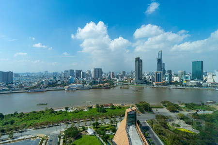  Căn hộ tầng 25 Empire City Thủ Thiêm nội thất đầy đủ, view thoáng