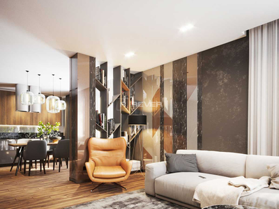  Căn hộ Urban Green hướng ban công đông nam không có nội thất diện tích 82.3m².