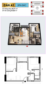  Căn hộ cao cấp Bcons Plaza nội thất cơ bản.