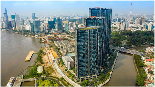  Office-tel Vinhomes Golden River đầy đủ nội thất diện tích 68.3m²