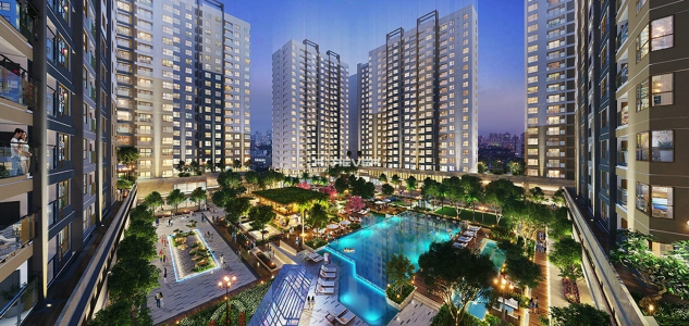  Căn hộ Akari City hướng ban công bắc nội thất cơ bản diện tích 75.05m².