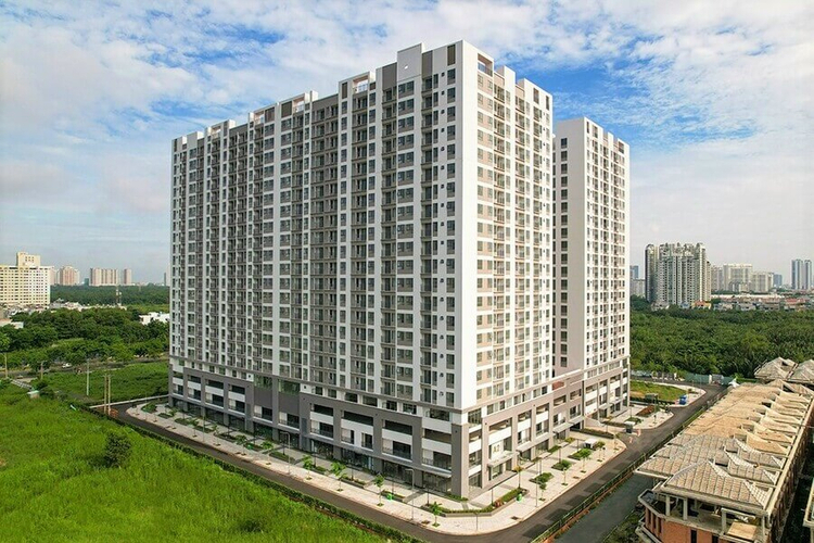 Căn hộ Q7 Boulevard, Quận 7 Căn hộ Q7 Boulevard tầng 15 diện tích 69.59m2 vuông đẹp.
