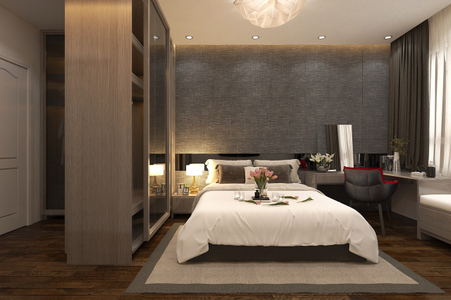 Căn hộ Masteri Thảo Điền, Quận 2 Căn hộ Masteri Thảo Điền hướng ban công tây bắc đầy đủ nội thất