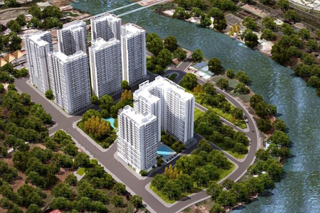 Căn hộ Sunrise Riveside, Huyện Nhà Bè Căn hộ Sunrise Riverside tầng 13 có 2 phòng ngủ, đầy đủ nội thất.