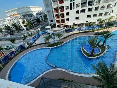  Căn hộ Charm City hướng ban công nam nội thất cơ bản diện tích 69.96m²