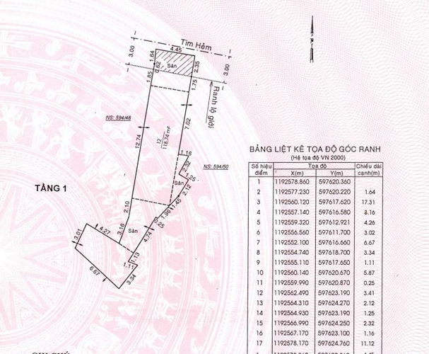 Nhà cấp 4 Quận Tân Bình Nhà cấp 4 diện tích 118m2 rộng thoáng, thích hợp cho thuê hoặc làm nhà kho.