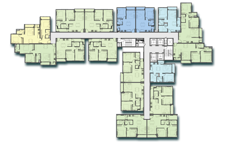  Căn hộ D'Lusso tầng 16 view thoáng mát, bàn giao đầy đủ nội thất.
