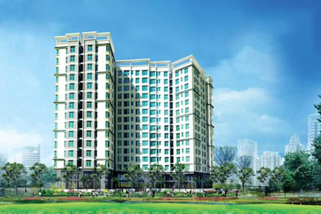 Căn hộ Phú Gia Hưng Apartment, Quận Gò Vấp Căn hộ Phú Gia Hưng Apartment tầng 4 có 2 phòng ngủ, đầy đủ nội thất.