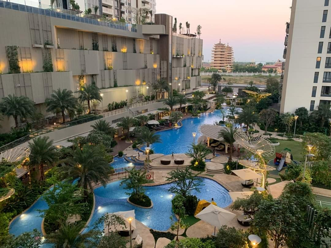 Căn hộ Estella Heights, Quận 2 Căn hộ Estella Heights 2 phòng ngủ tầng cao T1 đầy đủ nội thất.