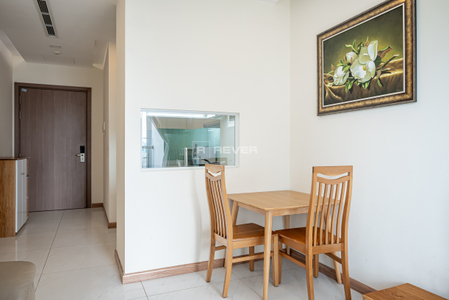  Căn hộ Vinhomes Central Park hướng ban công tây nam đầy đủ nội thất diện tích 52.7m².