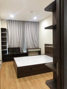 phòng ngủ căn hộ ViVa Riverside Căn hộ Viva Riverside tầng 9 thiết kế 2 phòng ngủ, đầy đủ nội thất.