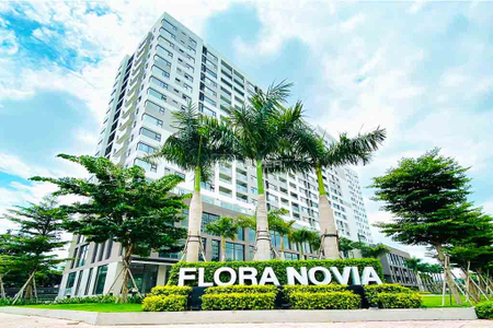  Căn hộ Flora Novia hướng ban công đông nam đầy đủ nội thất diện tích 57m²