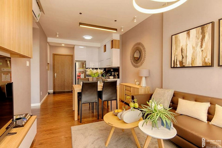  Căn hộ Mizuki Park không có nội thất diện tích 77.97m².