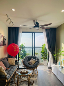 Căn hộ Vinhomes Grand Park hướng ban công đông nam đầy đủ nội thất diện tích 59m²