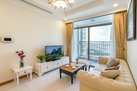 Căn hộ Vinhomes Central Park đầy đủ nội thất diện tích 78.7m²