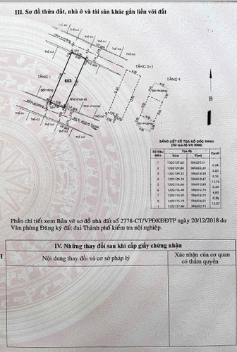 Nhà phố Quận 12 Nhà phố có cửa hướng Tây Nam, thiết kế 1 trệt, 2 lầu, 1 tum mái đúc bê tông cốt thép.