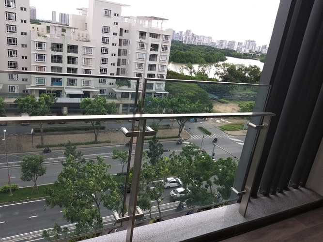  Căn hộ The Ascentia hướng ban công tây nam không có nội thất diện tích 75m²