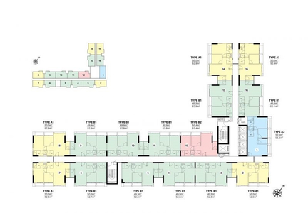Căn hộ CitiAlto, Quận 2 Căn hộ CitiAlto tầng 22 ban công hướng Đông Nam đón gió mát.