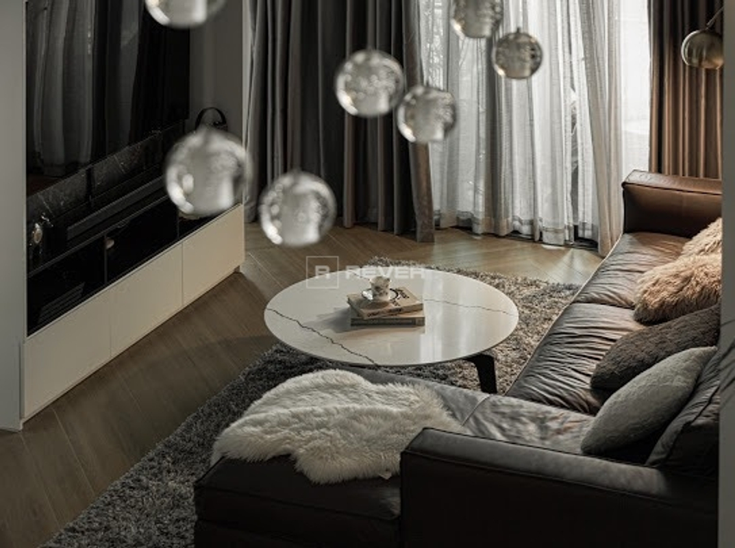 Căn hộ Feliz en Vista hướng ban công tây bắc đầy đủ nội thất diện tích 132m²