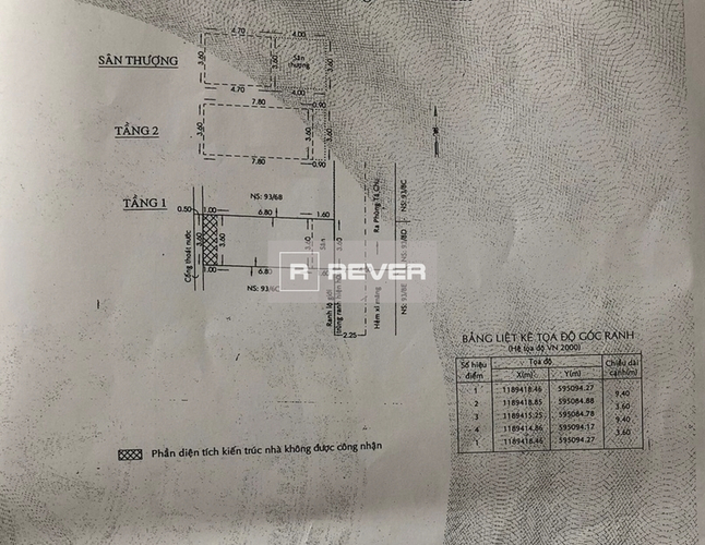  Nhà phố Đường Phùng Tá Chu 2 tầng diện tích 33.8m² hướng đông nam pháp lý sổ hồng.