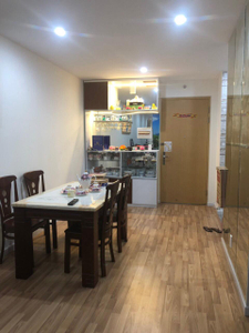 phòng khách căn hộ City Gate Căn hộ City Gate tầng cao view đón gió mát, đầy đủ nội thất.