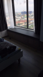 phòng ngủ căn hộ ViVa Riverside Căn hộ Viva Riverside tầng 15 thiết kế 3 phòng ngủ, đầy đủ nội thất.