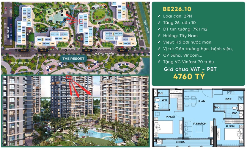 Căn hộ Vinhomes Grand Park, Quận 9 Căn hộ Vinhomes Grand Park tầng cao view thoáng mát, nội thất cơ bản.