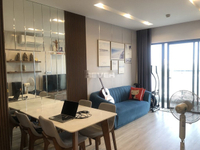 Duplex Res 11 tầng 6 thiết kế 2 phòng ngủ, bàn giao đầy đủ nội thất.