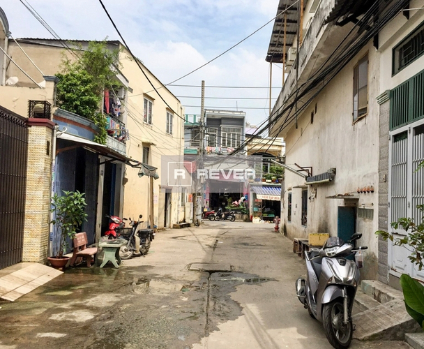 Nhà phố đường Phan Anh Bình Tân Nhà thiết kế 1 trệt, 1 lửng, 1 lầu và sân thượng, diện tích 48.1m2.