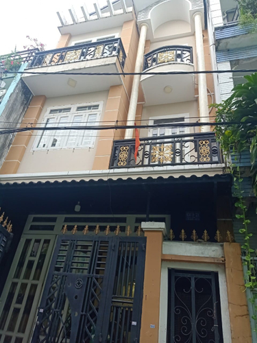  Nhà phố Đường Hương lộ 2 4 tầng diện tích 65m² hướng nam pháp lý sổ hồng