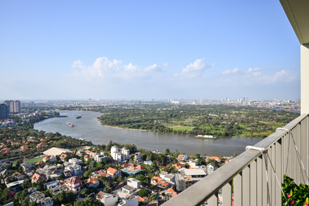 Căn hộ Masteri Thảo Điền, Quận 2 Căn hộ Masteri Thảo Điền tầng 38, bàn giao đầy đủ nội thất.