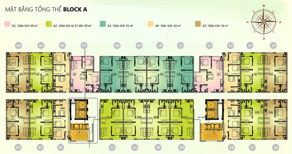  Căn hộ IDICO Tân Phú tầng 2 diện tích 61.8m2, nội thất cơ bản.