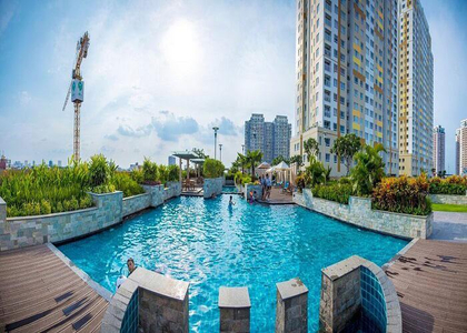 Căn hộ Tropic Garden, Quận 2 Căn hộ cao cấp Tropic Garden tầng 19, bàn giao nội thất cơ bản.