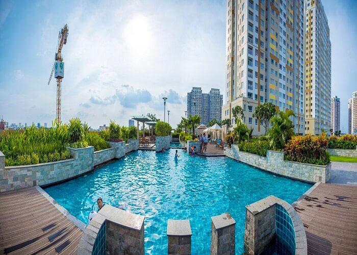 Căn hộ Tropic Garden, Quận 2 Căn hộ cao cấp Tropic Garden tầng 19, bàn giao nội thất cơ bản.
