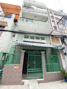 Nhà phố Quận Bình Thạnh Nhà thiết kế 1 trệt và 2 lầu diện tích đất 25m2, nội thất cơ bản.