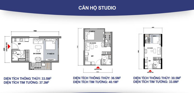 Studio Vinhomes Grand Park, Quận 9 Studio Vinhomes Grand Park diện tích 33.8m2, nội thất cơ bản.