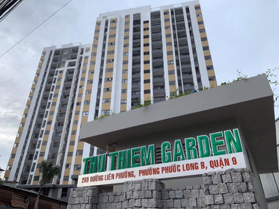 Căn hộ Thủ Thiêm Garden, Quận 9 Căn hộ Thủ Thiêm Garden tầng 16 thiết kế 3 phòng ngủ, nội thất cơ bản.