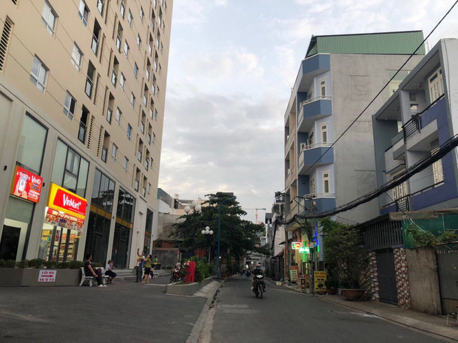 Nhà phố Quận Gò Vấp Nhà phố có cửa hướng Nam đường Phan Huy Ích, diện tích 28.6m2.