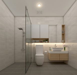 Căn hộ CitiAlto, Quận 2 Căn hộ CitiAlto tầng 22 ban công hướng Đông Nam đón gió mát.