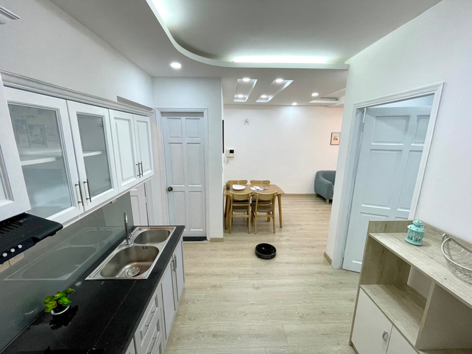 Căn hộ Sky Garden 3, Quận 7 Căn hộ Sky Garden 3 tầng 4 có 2 phòng ngủ, đầy đủ nội thất.