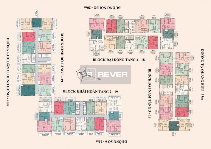  Căn hộ Tara Residence nội thất cơ bản diện tích 49m².