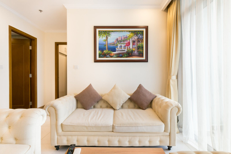 Căn hộ Vinhomes Central Park , Quận Bình Thạnh Căn hộ cao cấp Vinhomes Central Park tầng 14, bàn giao đầy đủ nội thất.