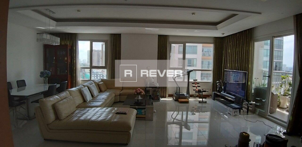 Căn hộ Xi Riverview Palace diện tích 202m2, nội thất cơ bản.