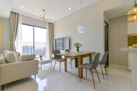 Căn hộ Masteri An Phú, Quận 2 Căn hộ Masteri An Phú tầng cao view đón gió mát, đầy đủ nội thất.